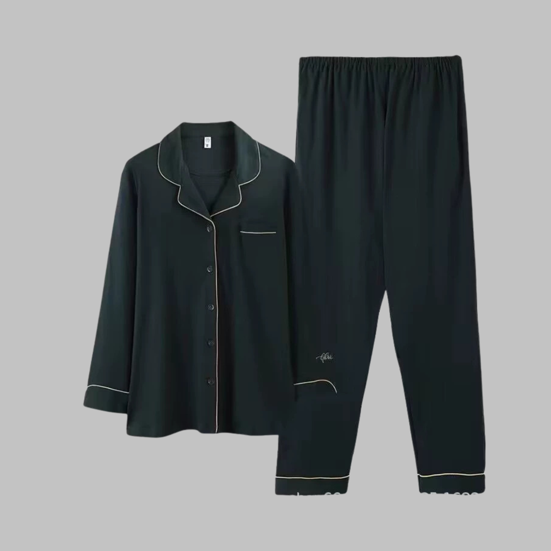 COSIMA™ - Cozy Long Sleeve Top and Pants Loungewear Set