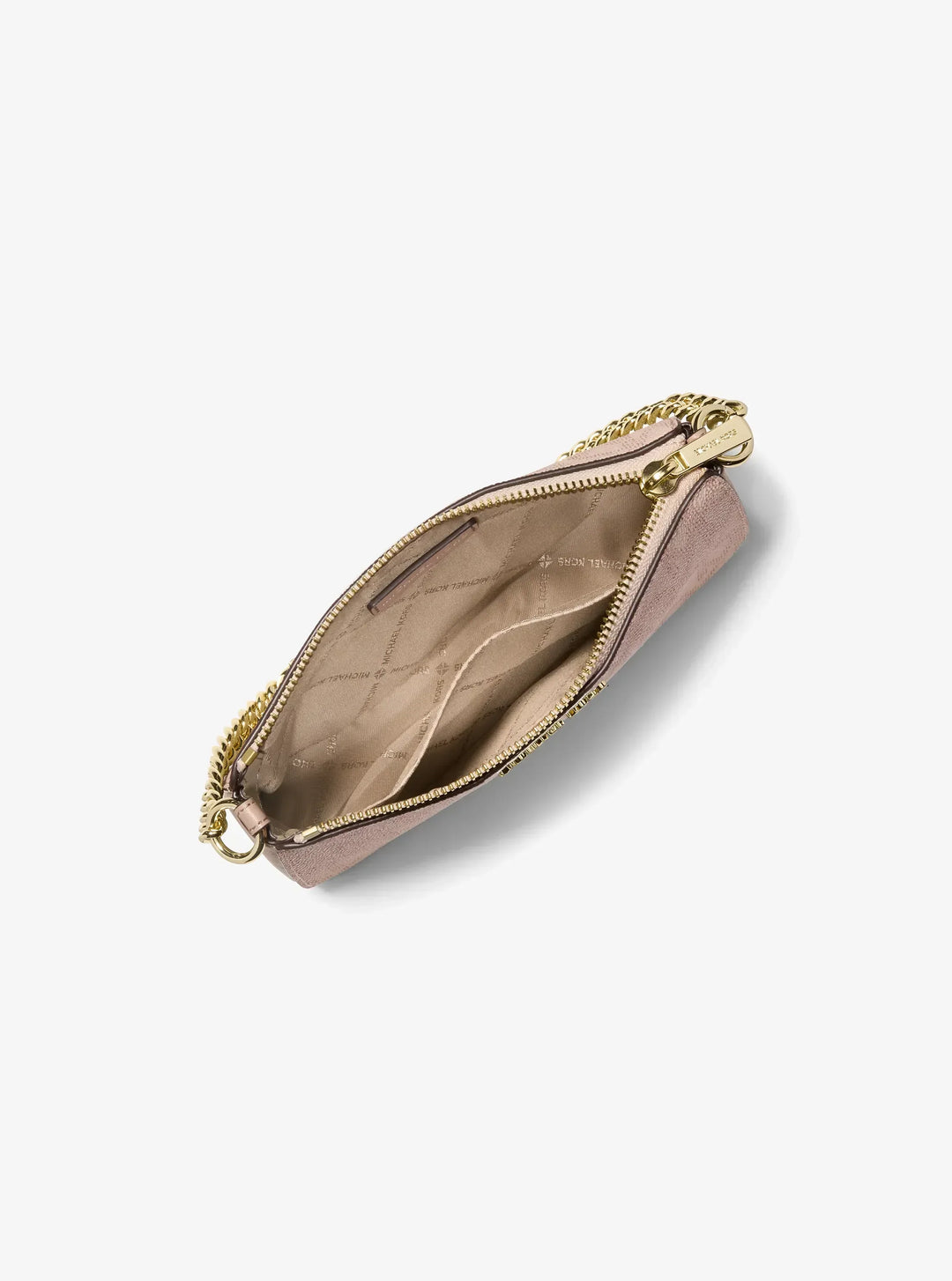 Michael Kors Jet Set Small Signature Logo Chain Pochette
