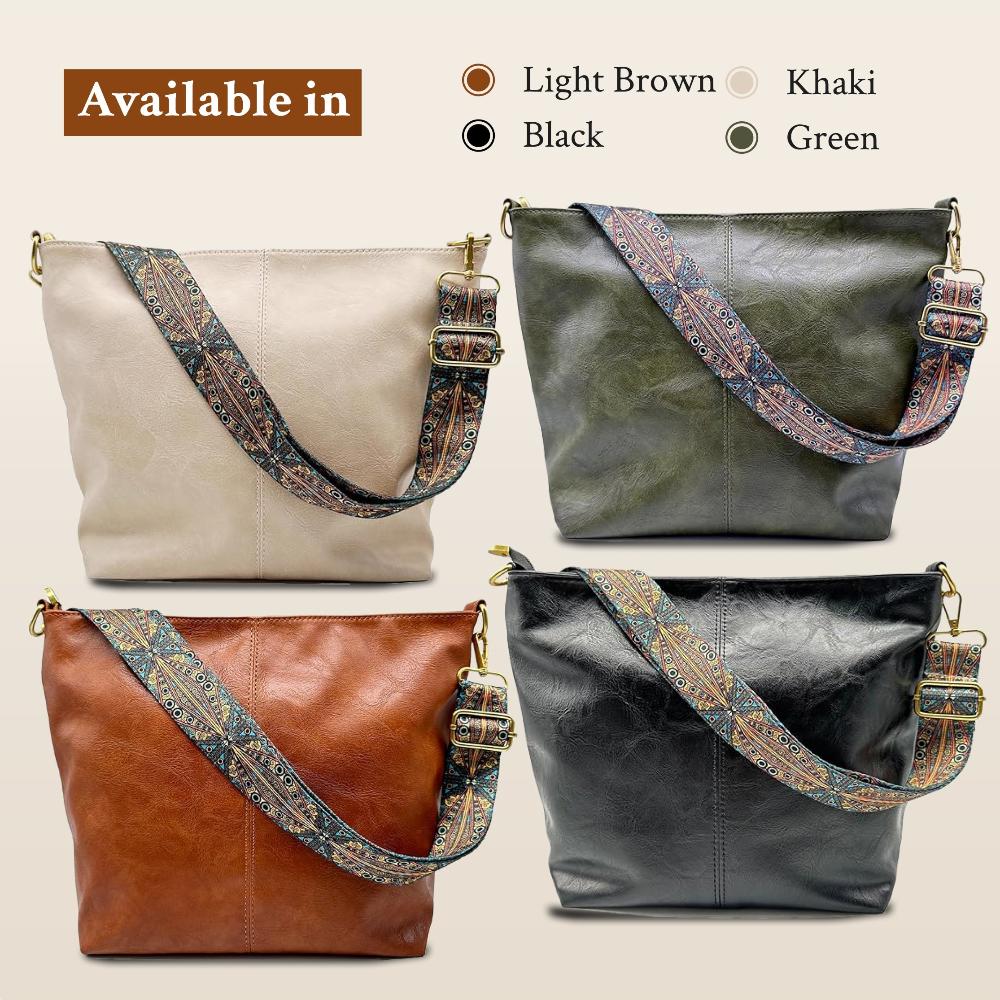 Linda - Vintage Charm Leather Shoulder Bag
