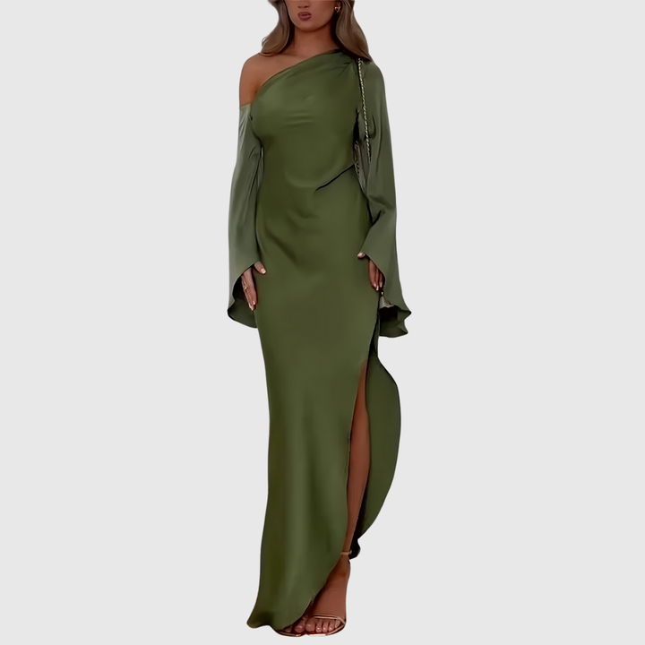 Alyne | Elegant One‑Shoulder Evening Dress