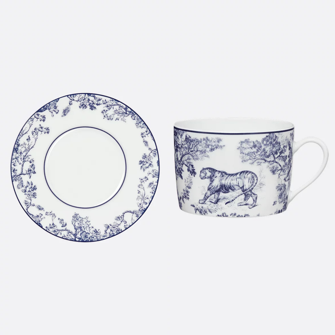 Christian Dior Toile de Jouy Teacup Sets & Dinnerware