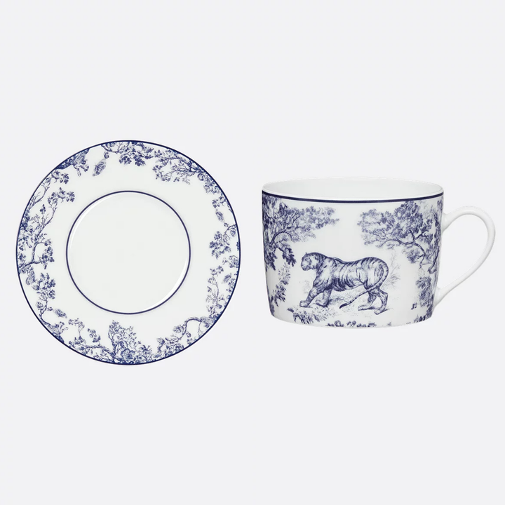 Christian Dior Toile de Jouy Teacup Sets & Dinnerware