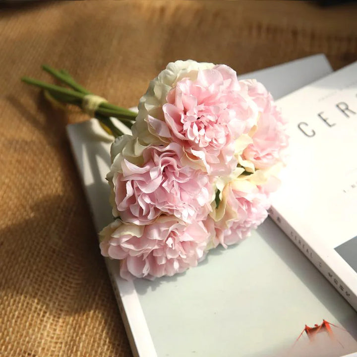 Silk Hydrangeas Flowers for Home Decoration