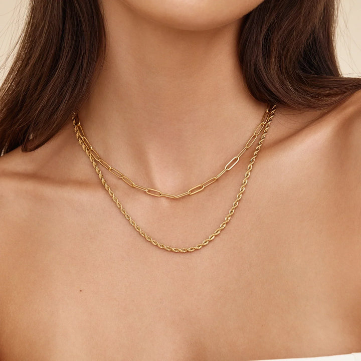 Paperclip Chain Necklace