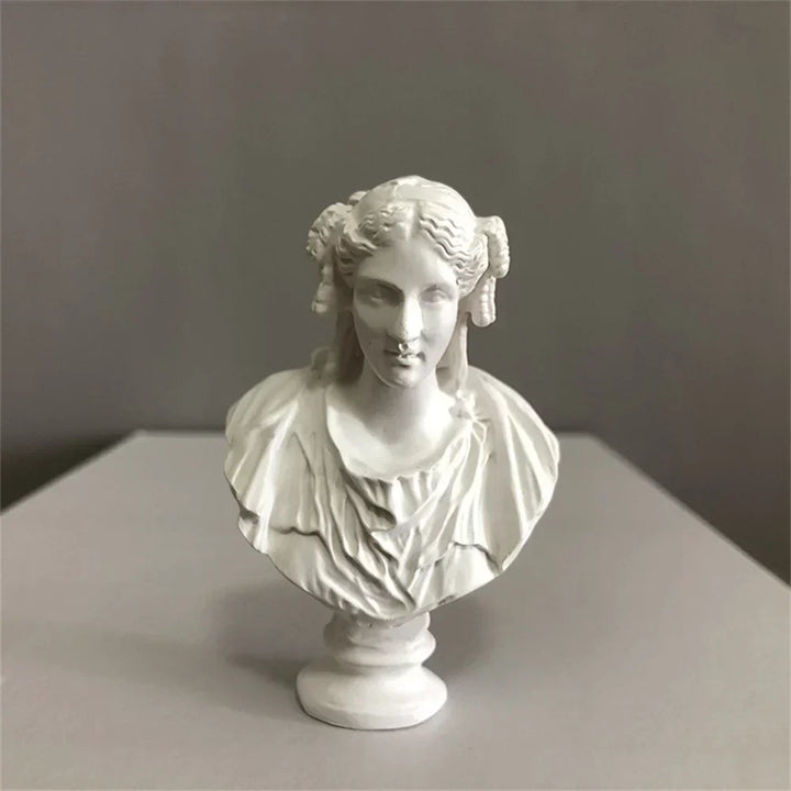 Resin Statue Mini Head Art & Decoration