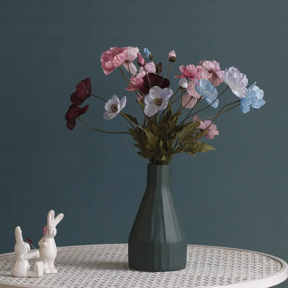 Artificial Poppy Silk Flowers