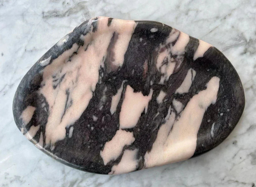 Natural Stone Calacatta Viola Marble Tray