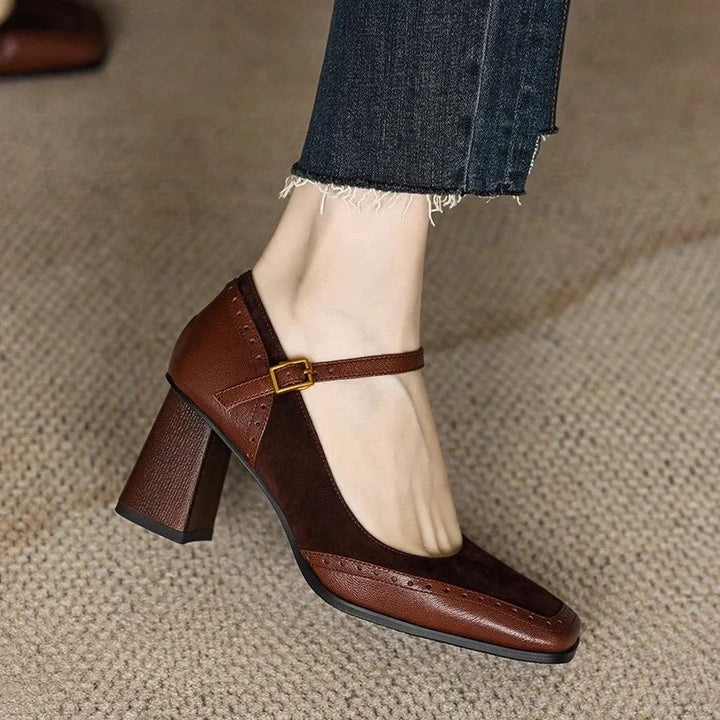 Ellie | Classic Leather Pumps