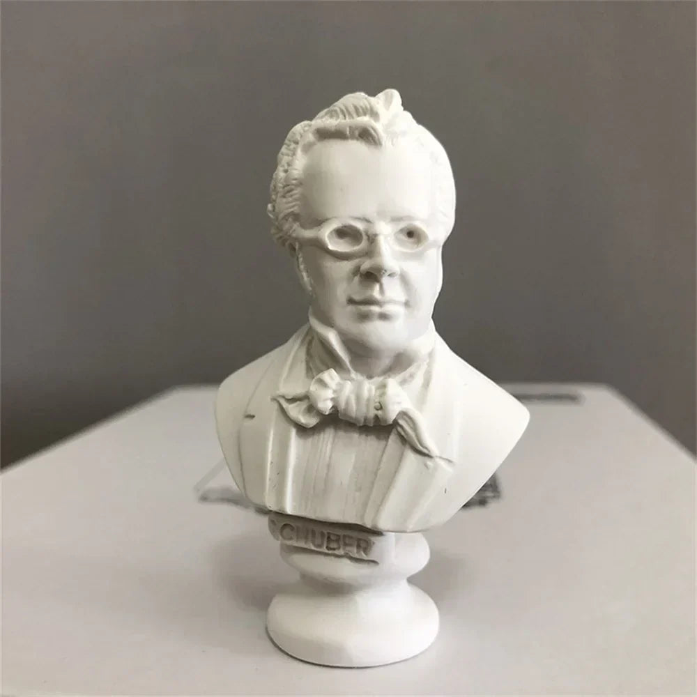 Resin Statue Mini Head Art & Decoration
