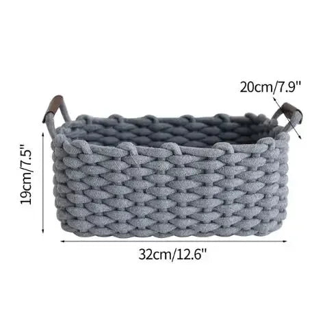 Cotton Rope Woven Baskets