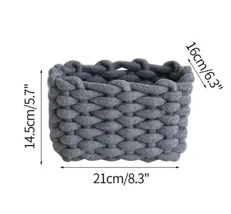 Cotton Rope Woven Baskets