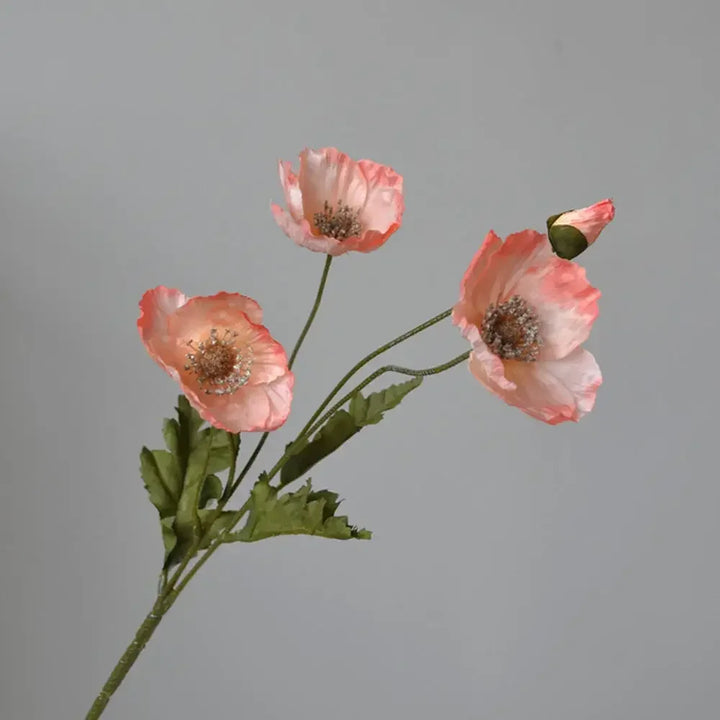 Artificial Poppy Silk Flowers