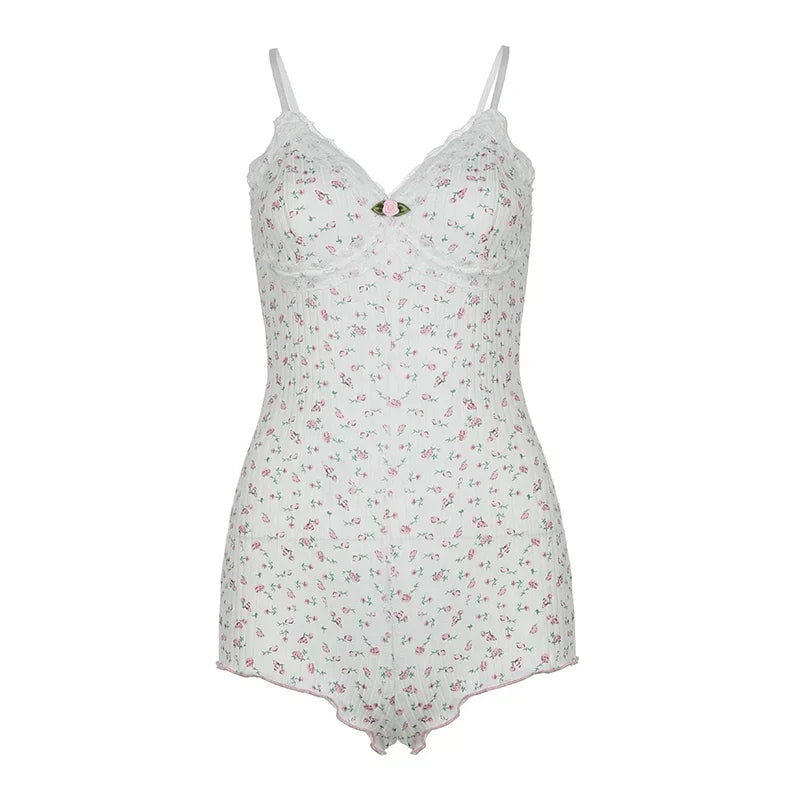 JOY™ – Dreamy Floral Sleeveless Bodysuit