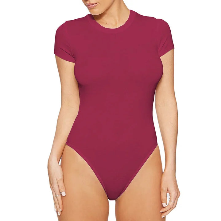 JANELLE™ – Classic Short Sleeve Bodysuit