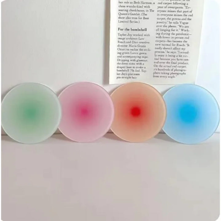 Colour Gradient Acrylic Coasters