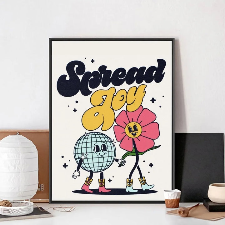 Optimistic Joyful Posters
