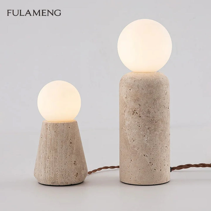 Ceramic Globe Table Lamp