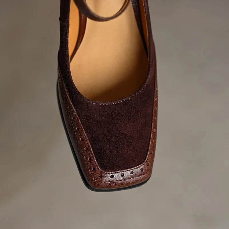 Ellie | Classic Leather Pumps