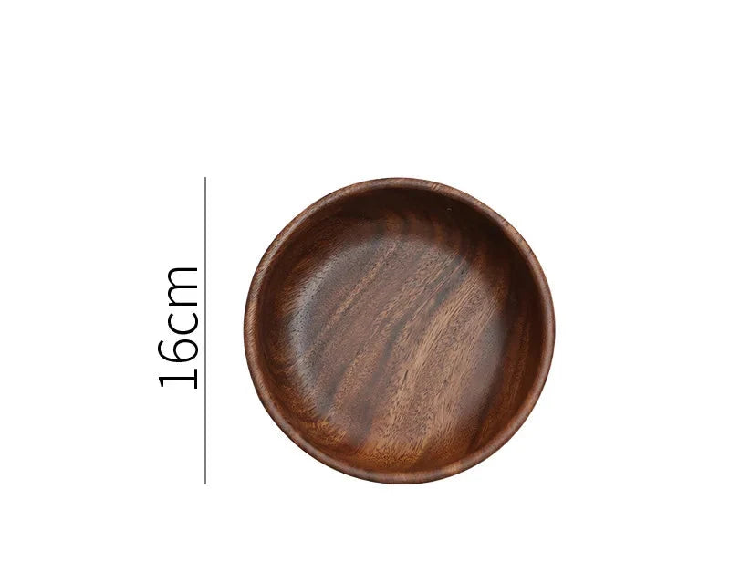 Solid Walnut Wooden Bowl
