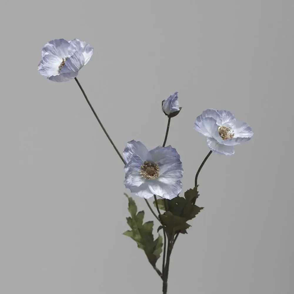 Artificial Poppy Silk Flowers
