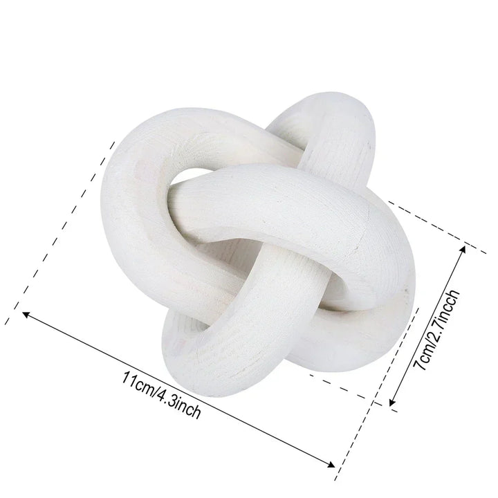 Wood Chain Link for Coffee Table Decor