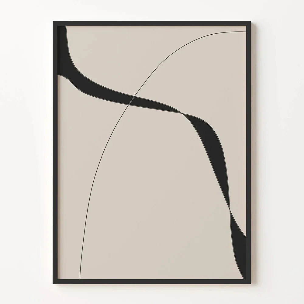 Abstract Minimal Art Canvas