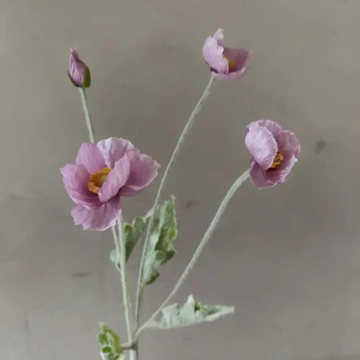 Artificial Poppy Silk Flowers