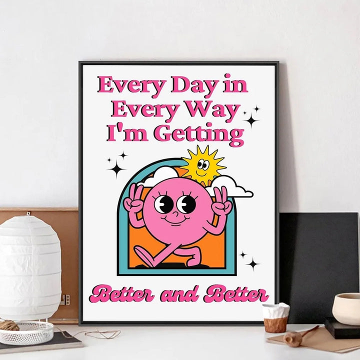 Optimistic Joyful Posters