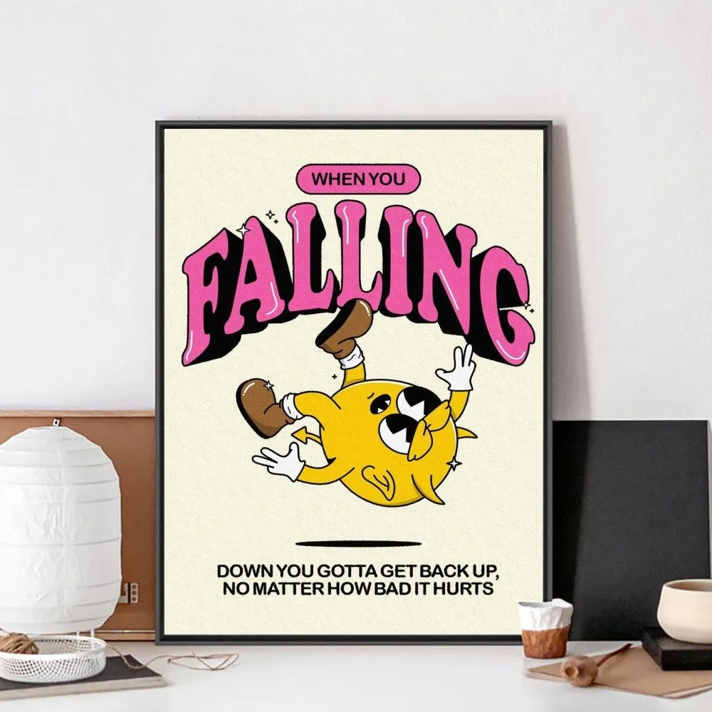 Optimistic Joyful Posters