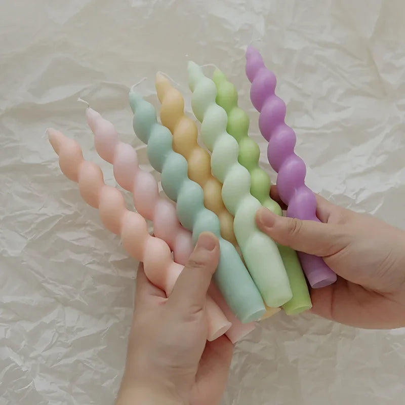 Spiral Taper Candles