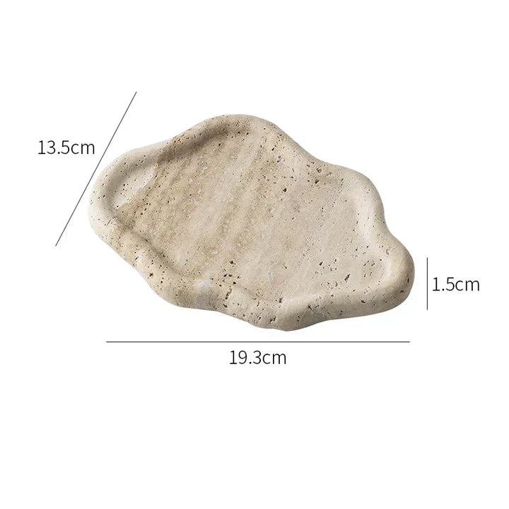 Travertine Decorative Tray