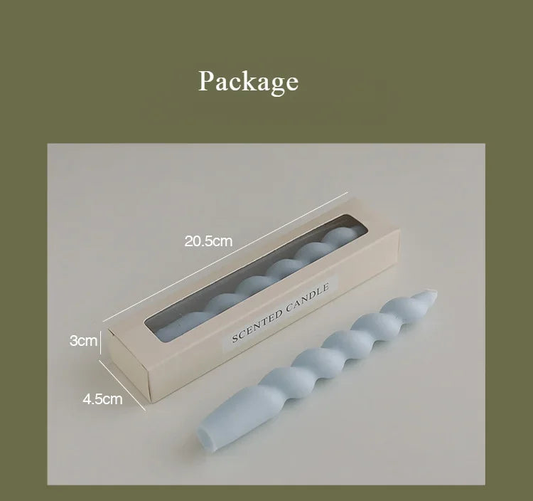 Spiral Taper Candles