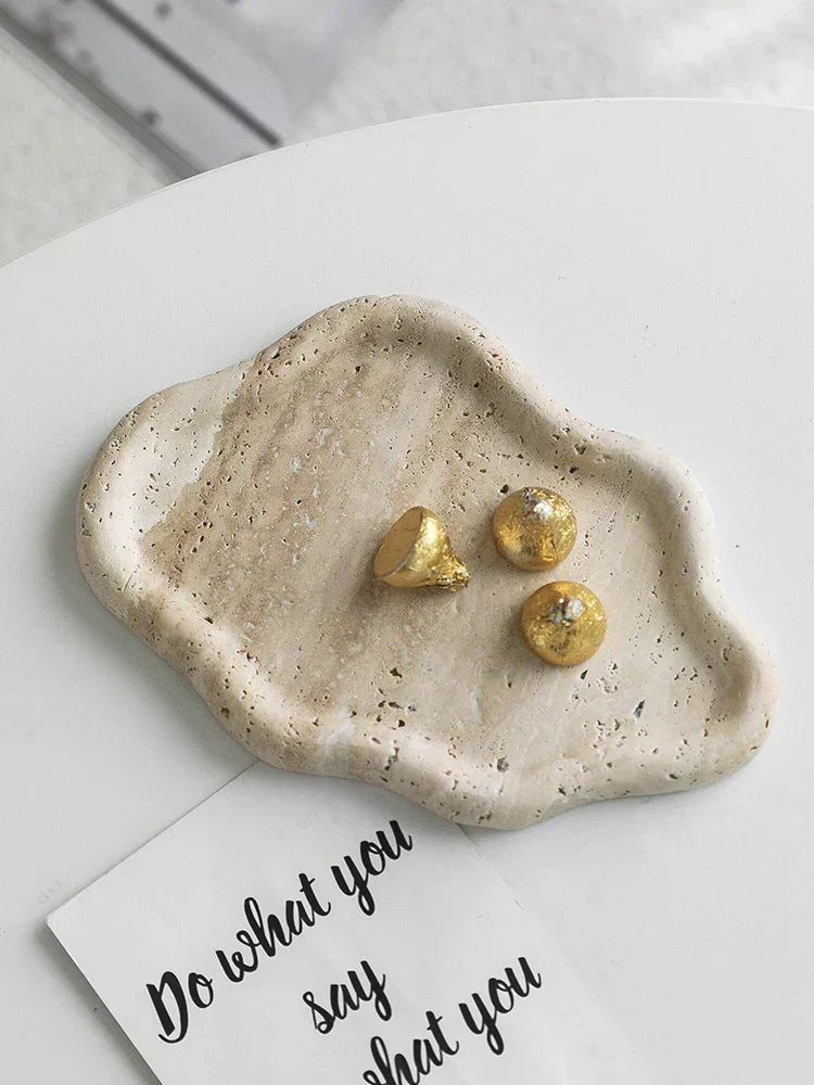Travertine Decorative Tray