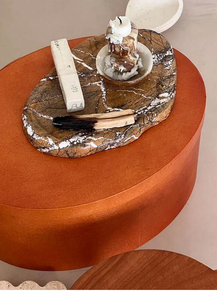 Natural Stone Calacatta Viola Marble Tray