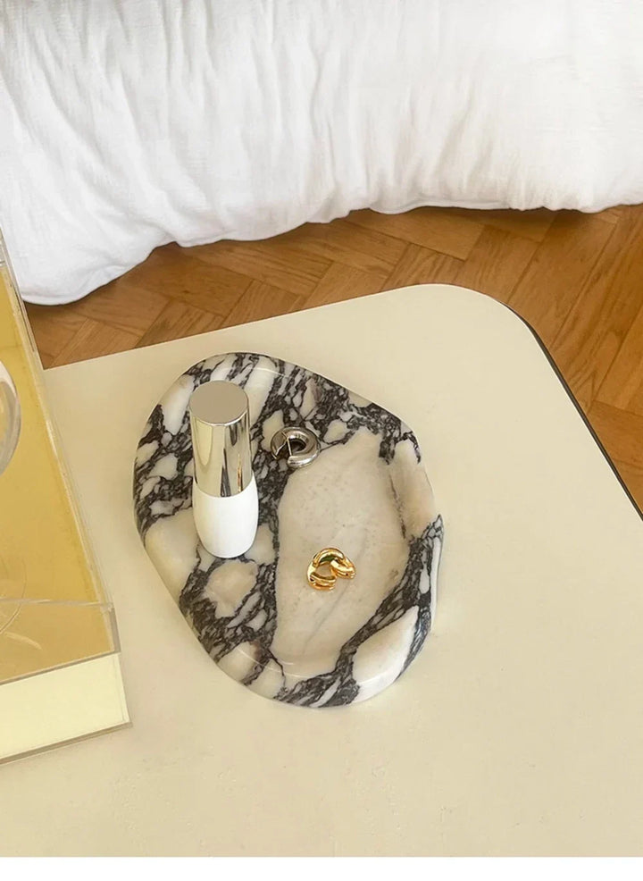 Natural Stone Calacatta Viola Marble Tray