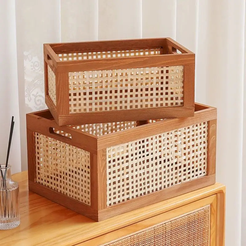 Rattan Storage Box