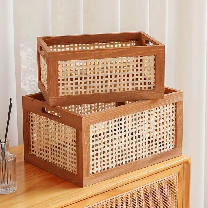 Rattan Storage Box