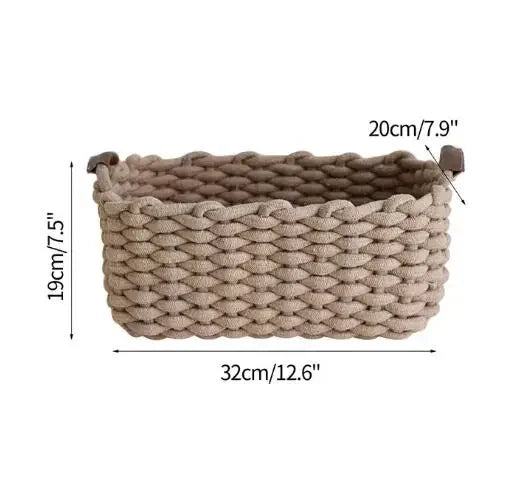 Cotton Rope Woven Baskets