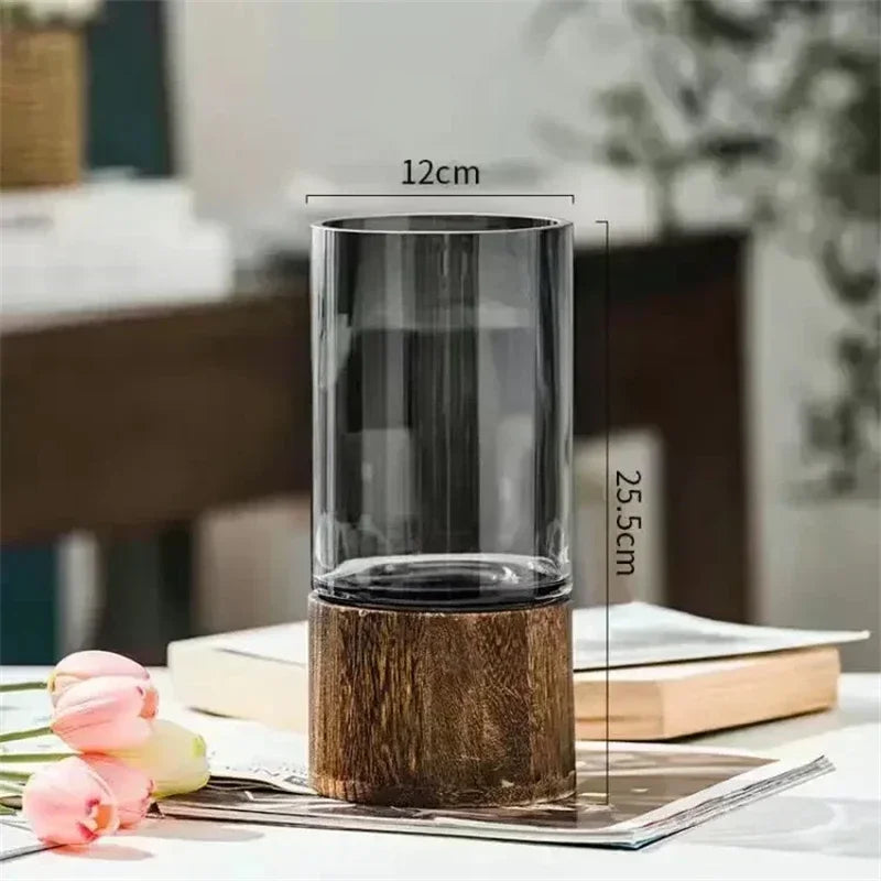 Wooden European Vase