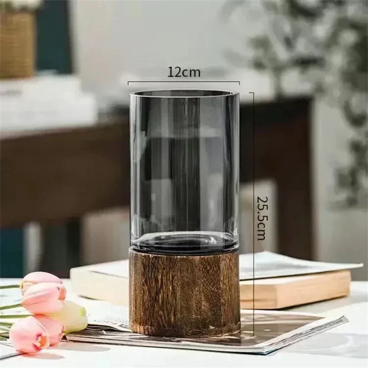 Wooden European Vase
