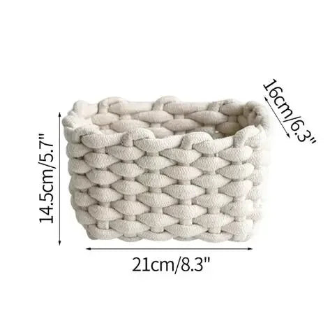 Cotton Rope Woven Baskets