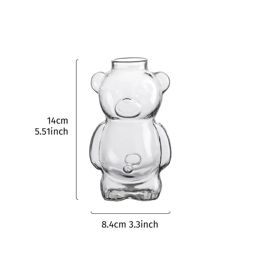 1pc 320ml Bear Shaped Glass