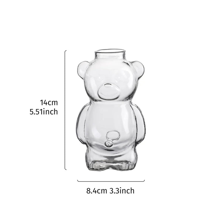 1pc 320ml Bear Shaped Glass