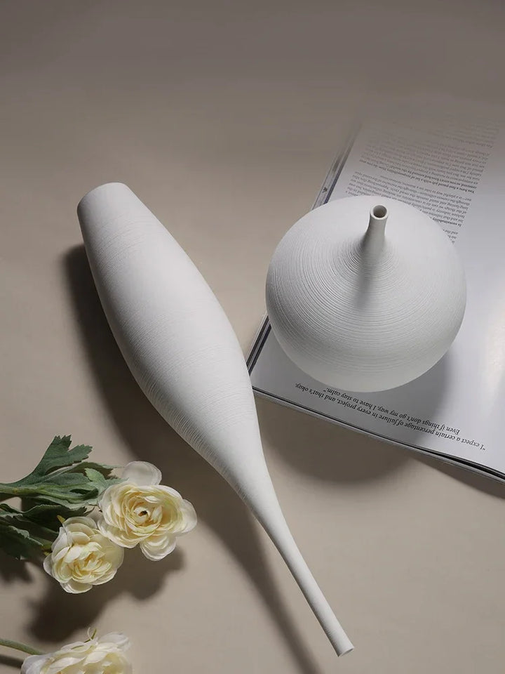 Minimalist Ceramic Art Vases