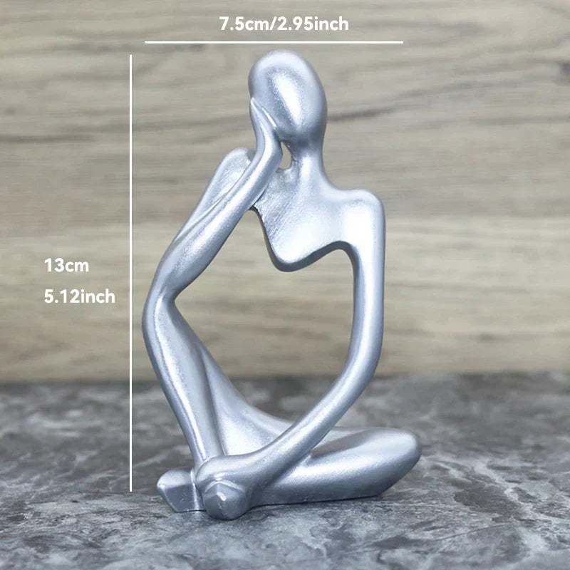 The Thinker Abstract Statues