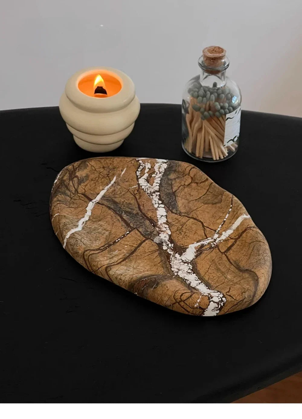 Natural Stone Calacatta Viola Marble Tray