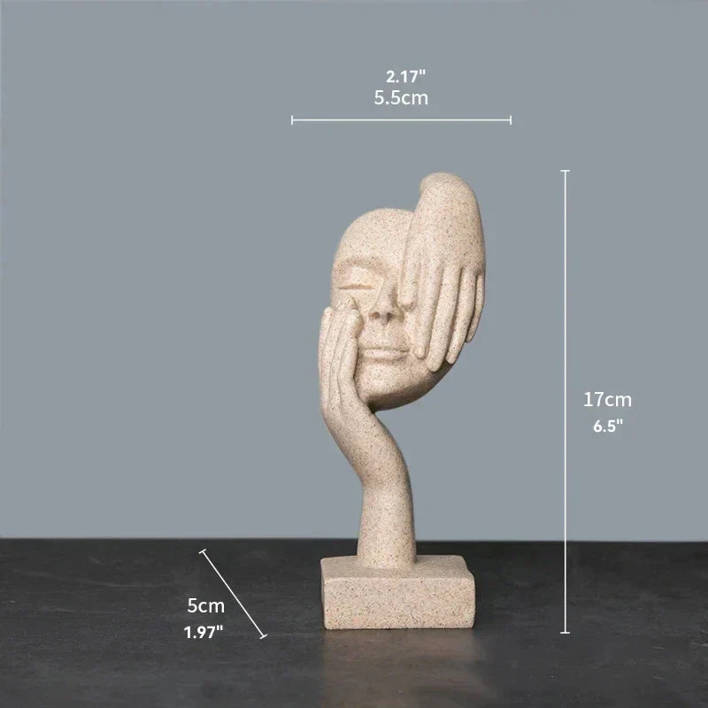 The Thinker Abstract Statues
