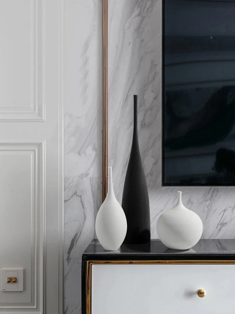 Minimalist Ceramic Art Vases