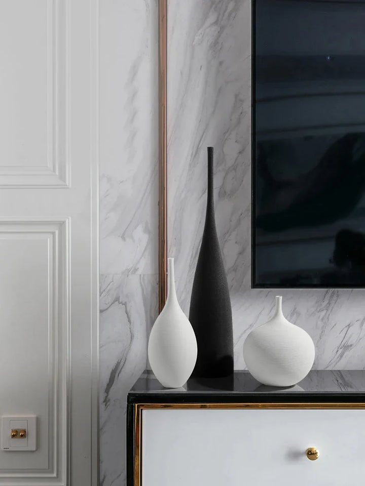 Minimalist Ceramic Art Vases