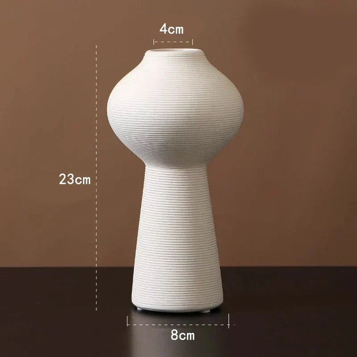 Minimalist Ceramic Art Vases
